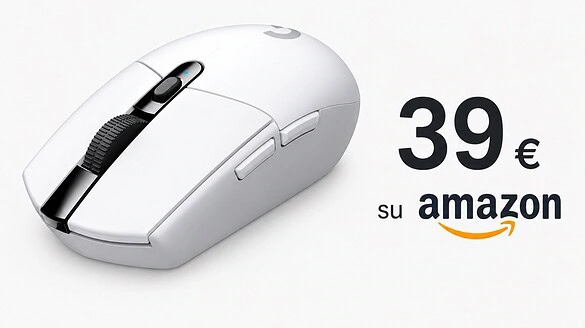Logitech G305 al minimo storico su Amazon: il mouse a metà prezzo