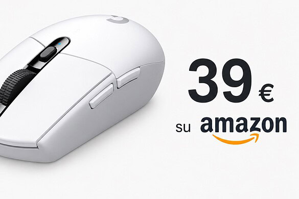 Logitech G305 al minimo storico su Amazon: il mouse a metà prezzo