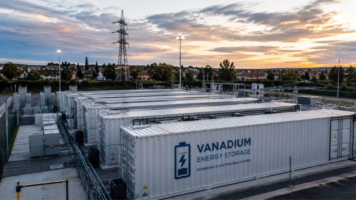 Batteria al vanadio più grande d'Europa: può alimentare 3.000 case