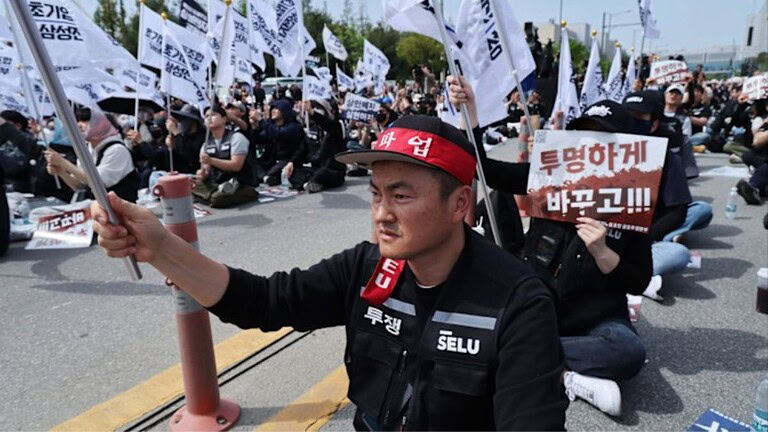 Samsung rischia lo sciopero più grande della sua storia