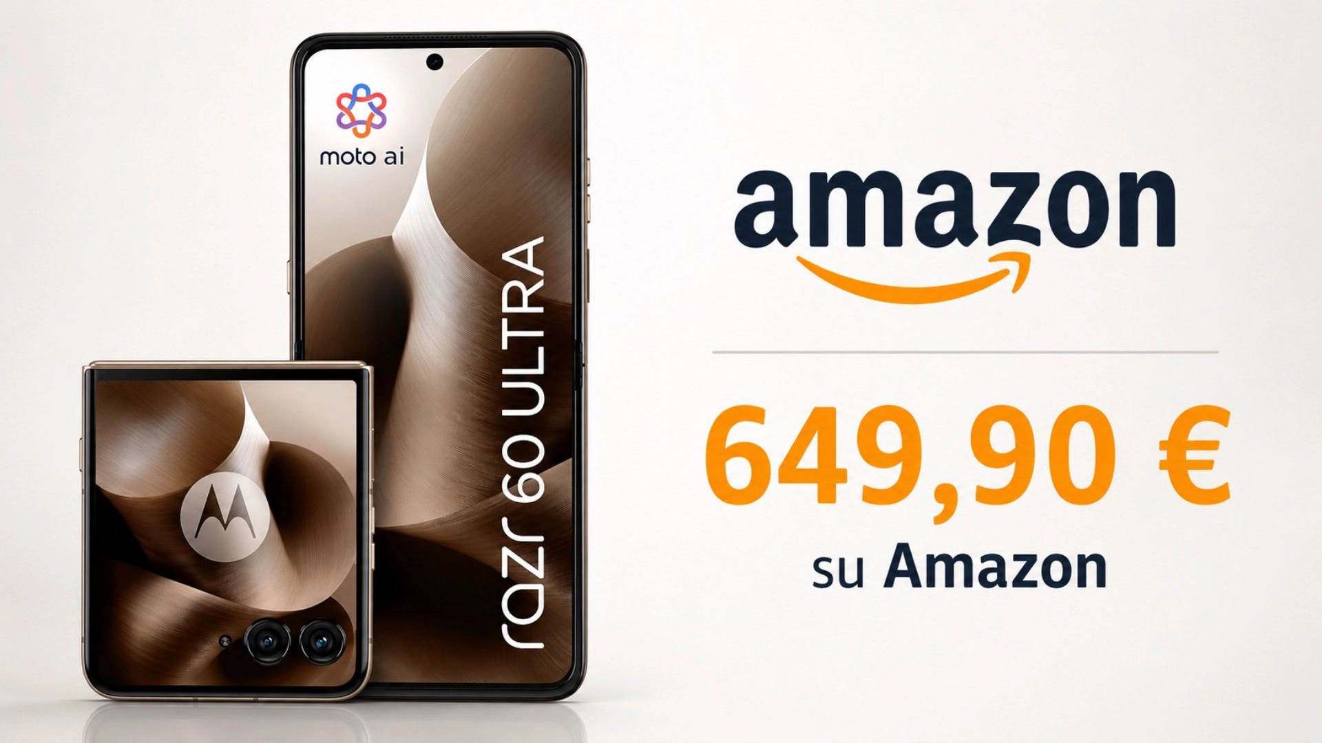 Motorola Razr 60 Ultra crolla al 50%: top di gamma pieghevole a 649€