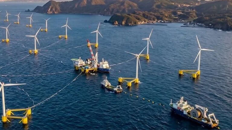 Eolico galleggiante: il Giappone progetta l'impianto più grande al mondo