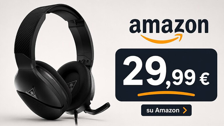 Turtle Beach Recon 200 Gen 2: cuffie soli 29,99 euro su Amazon