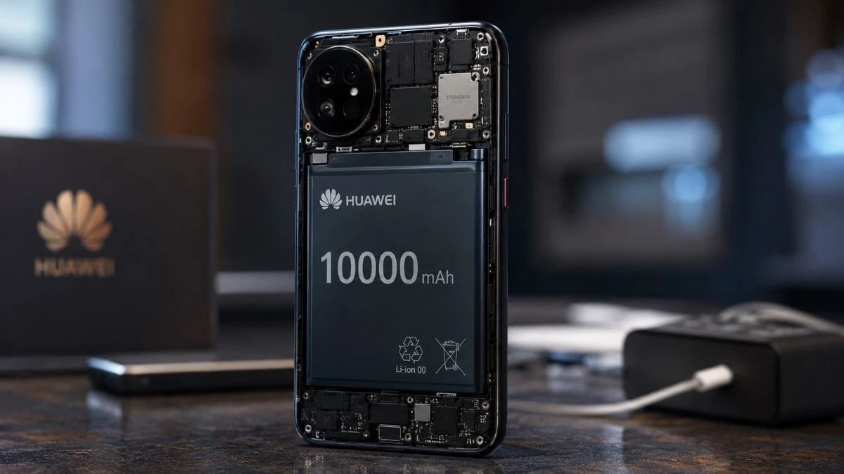 Huawei prepara uno smartphone con batteria oltre 10.000 mAh
