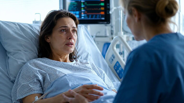 Donna si sveglia dal coma e chiede delle figlie: non ha mai partorito