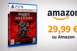 Assassin’s Creed Shadows Limited Edition su Amazon al -40%