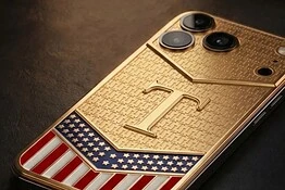 Trump Phone in oro 24 carati: è un iPhone 17 Pro Max da 11.000 dollari