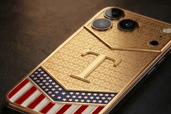 Trump Phone in oro 24 carati: è un iPhone 17 Pro Max da 11.000 dollari