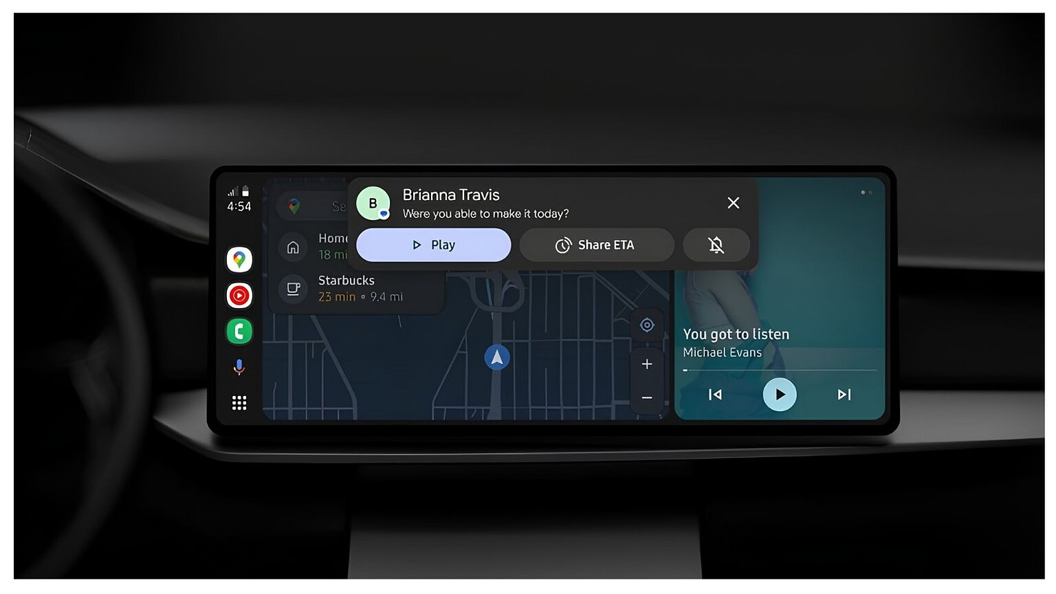Android Auto Gemini
