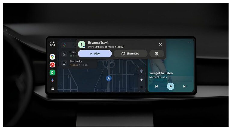 Android Auto Gemini