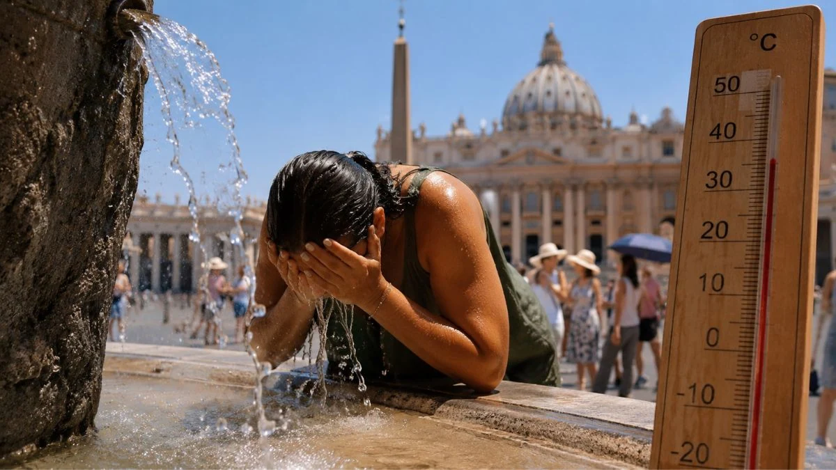 Ondata di calore in Europa: temperature fino a 12 gradi sopra la media