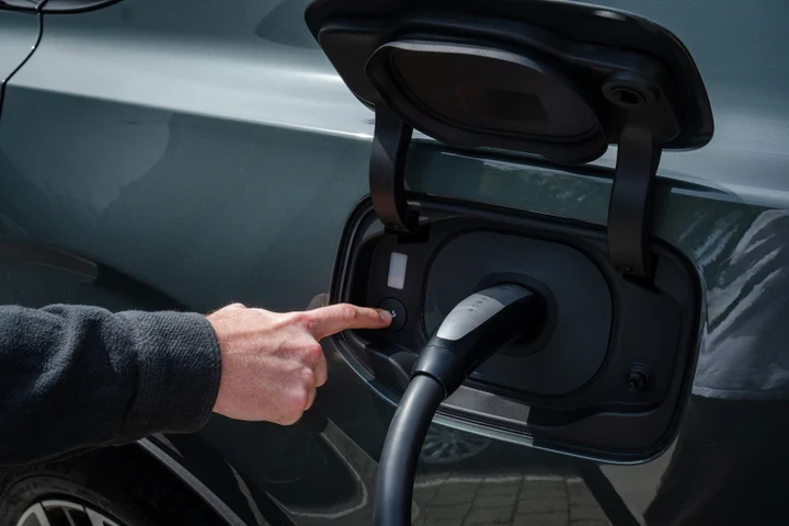Volvo Tesla Supercharger