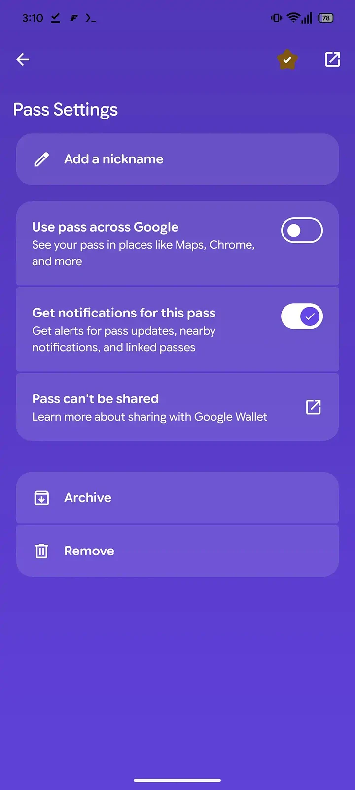 Google Wallet aggiornamento - specifiche Google Wallet aggiornamento - specifiche