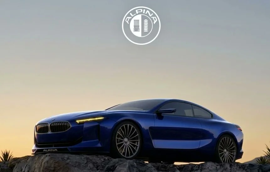 Vision BMW Alpina, le foto trapelate svelano una sorpresa inattesa