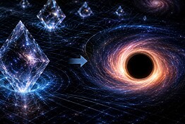 Cristalli dello spaziotempo: l’ultimo segreto prima del buco nero