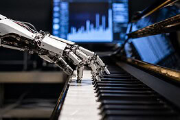 Mano robotica che suona il piano senza spartiti: impara in 2 minuti