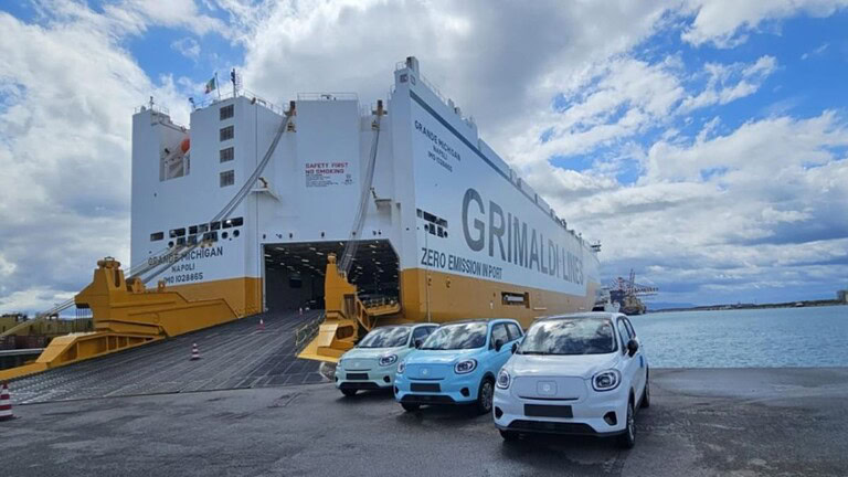 Leapmotor supera 100.000 consegne in Europa grazie alla flotta Grimaldi