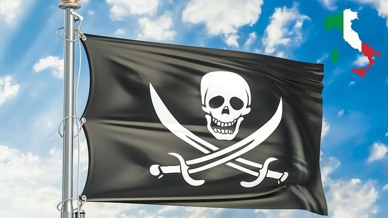Pirateria e Camorra: il report che mette l'Italia nei guai