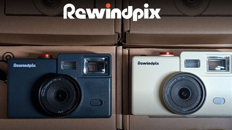 RewindPix: la fotocamera digitale che ti fa scattare come su pellicola