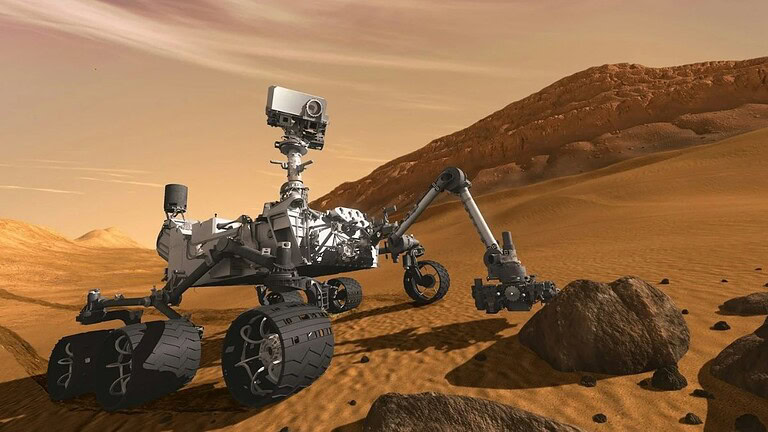 Curiosity, la trivella resta incastrata in una roccia su Marte