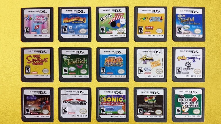 Nintendo DS: i tuoi vecchi giochi potrebbero valere oltre 200 euro