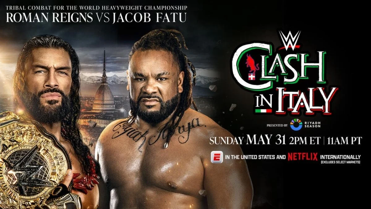 WWE Clash in Italy: primo PLE storico in diretta su Netflix