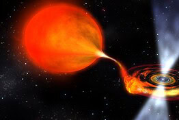 Stelle cannibali: il sistema binario che orbita in 8 minuti