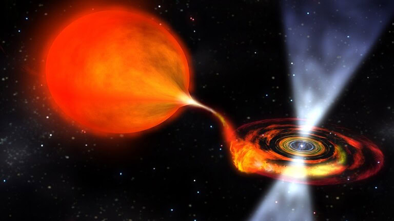 Stelle cannibali: il sistema binario che orbita in 8 minuti