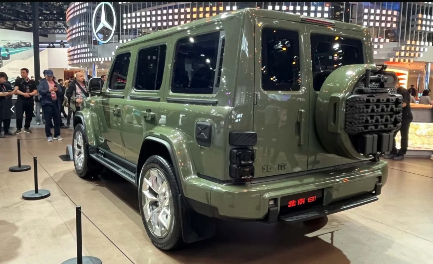 BAIC B81: il fuoristrada cinese che copia la Mercedes Classe G