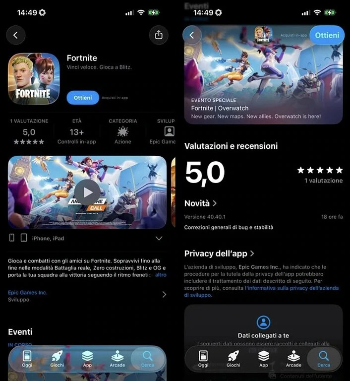 Fortnite Apple App Store