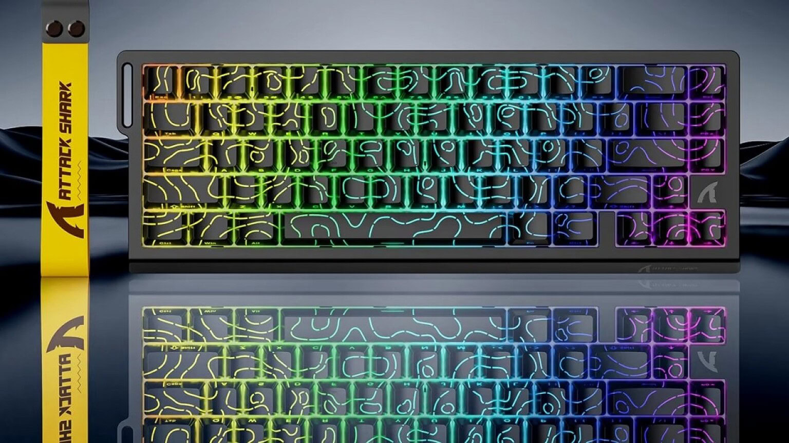Attack Shark X68HE: tastiera gaming con polling a 8.000 Hz a 42€