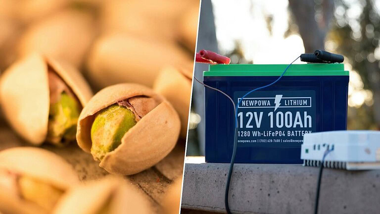 Batterie al pistacchio: l'alternativa al litio che non ti aspetti