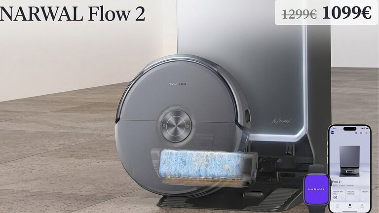 Narwal Flow 2 a 1.099 euro fino al 10 maggio: un'idea diversa per la Festa della Mamma