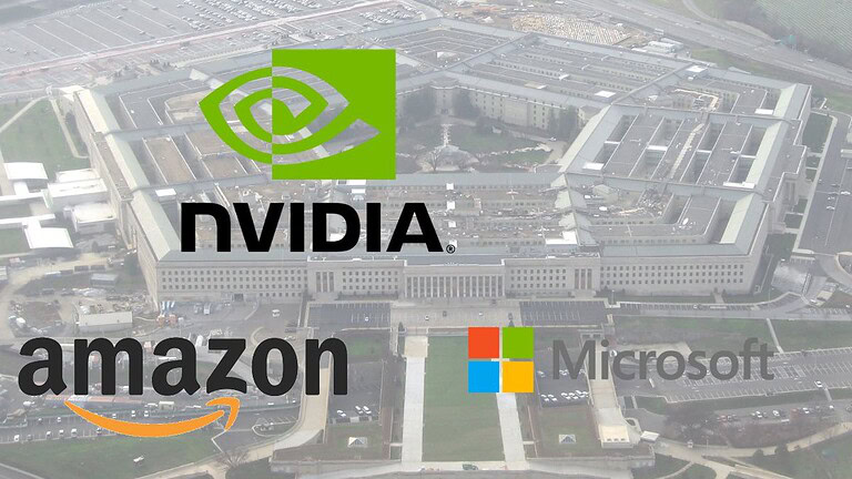 Pentagono e AI: Amazon, Microsoft e NVIDIA firmano accordi militari