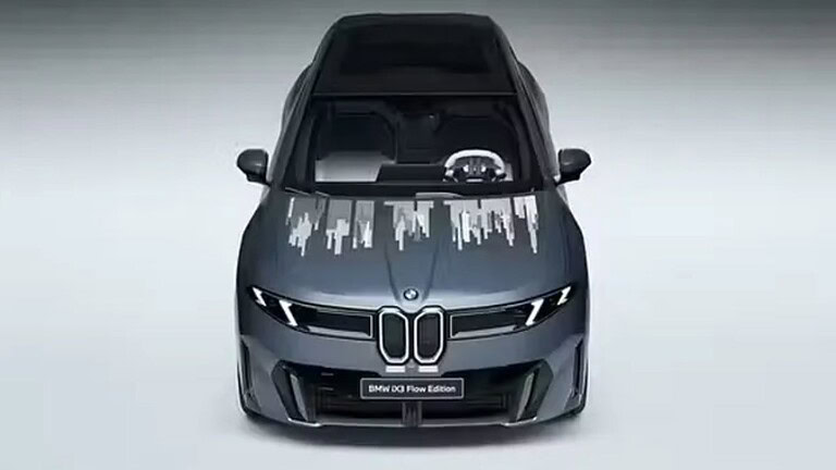 BMW iX3 Flow Edition: la carrozzeria che cambia colore
