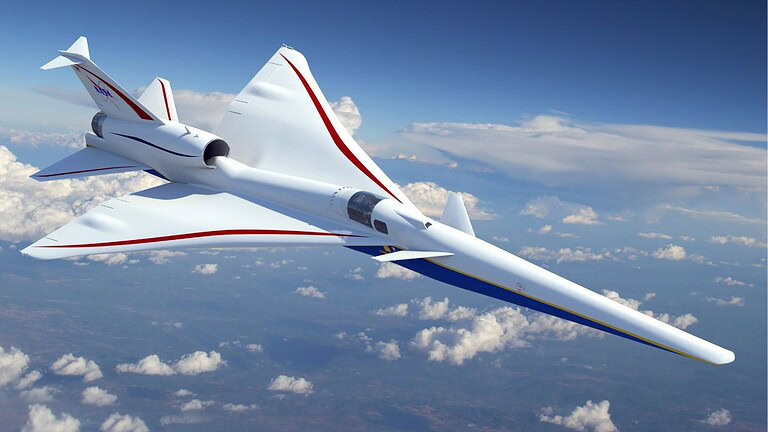 NASA X-59, il video delle manovre nel deserto lascia a bocca aperta