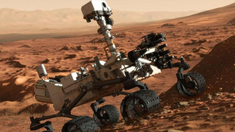 Curiosity bloccato su Marte: una roccia incastrata nel trapano