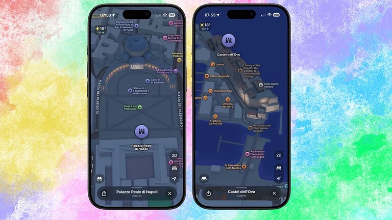 Apple Maps porta la Detailed City Experience a Roma e Napoli
