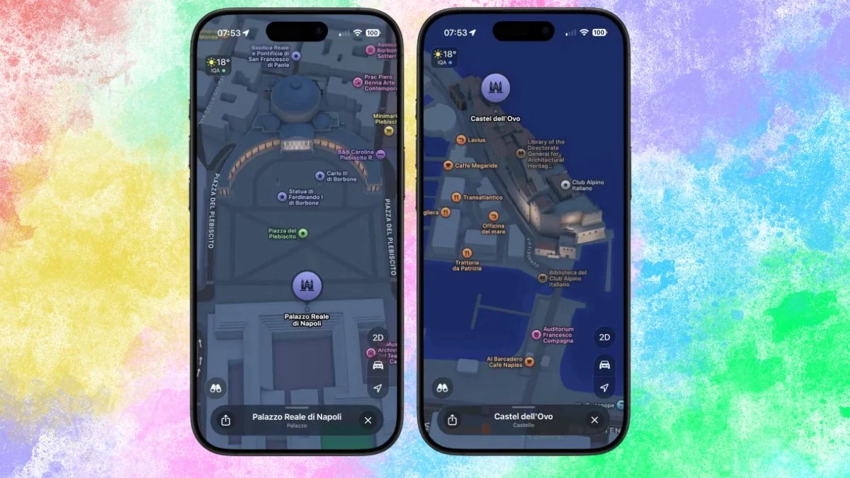 Apple Maps porta la Detailed City Experience a Roma e Napoli