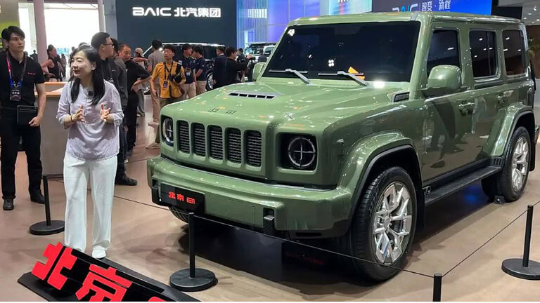 BAIC B81: il fuoristrada cinese che copia la Mercedes Classe G