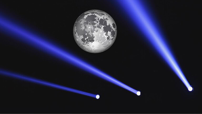 Cina, primo test laser diurno Terra-Luna: un traguardo storico