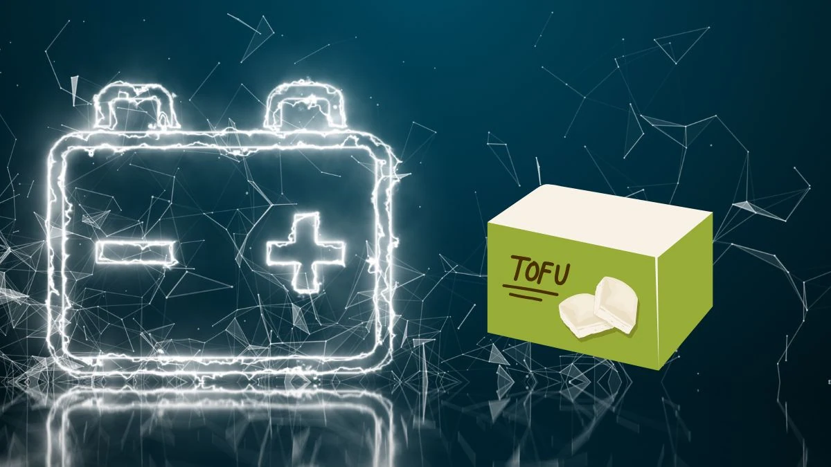 Batteria ad acqua: 300 anni di durata con ingredienti del tofu