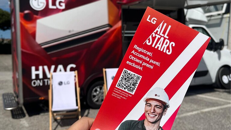 LG HVAC On The Road: il truck espositivo fa tappa in cinque città italiane dal 22 al 28 maggio