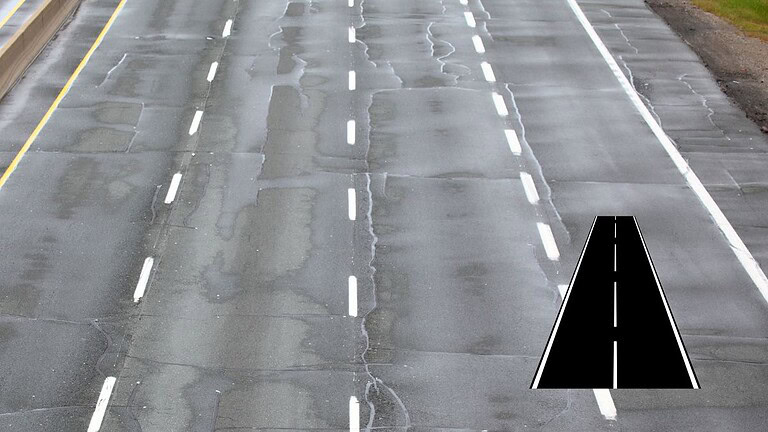 Corsia centrale in autostrada: la multa che quasi nessuno conosce
