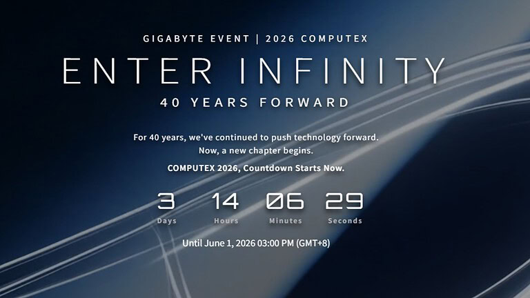 GIGABYTE a COMPUTEX 2026 con ENTER INFINITY e AI PC GPU