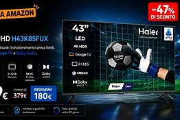 Haier H43K85FUX: Smart TV 4K a meno di 200€, è un affare?