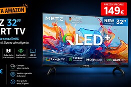 Metz 32MQH7000Z QLED+ crolla al minimo storico: prezzo mai visto