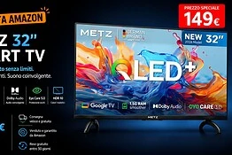 Metz 32MQH7000Z QLED+ crolla al minimo storico: prezzo mai visto