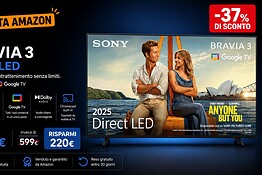 Sony Bravia 3 2025 da 43 pollici: su Amazon costa meno di quanto pensi