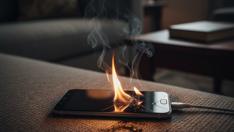 Carica il cellulare così e rischi un incendio: gli errori da evitare - caricare il cellulare